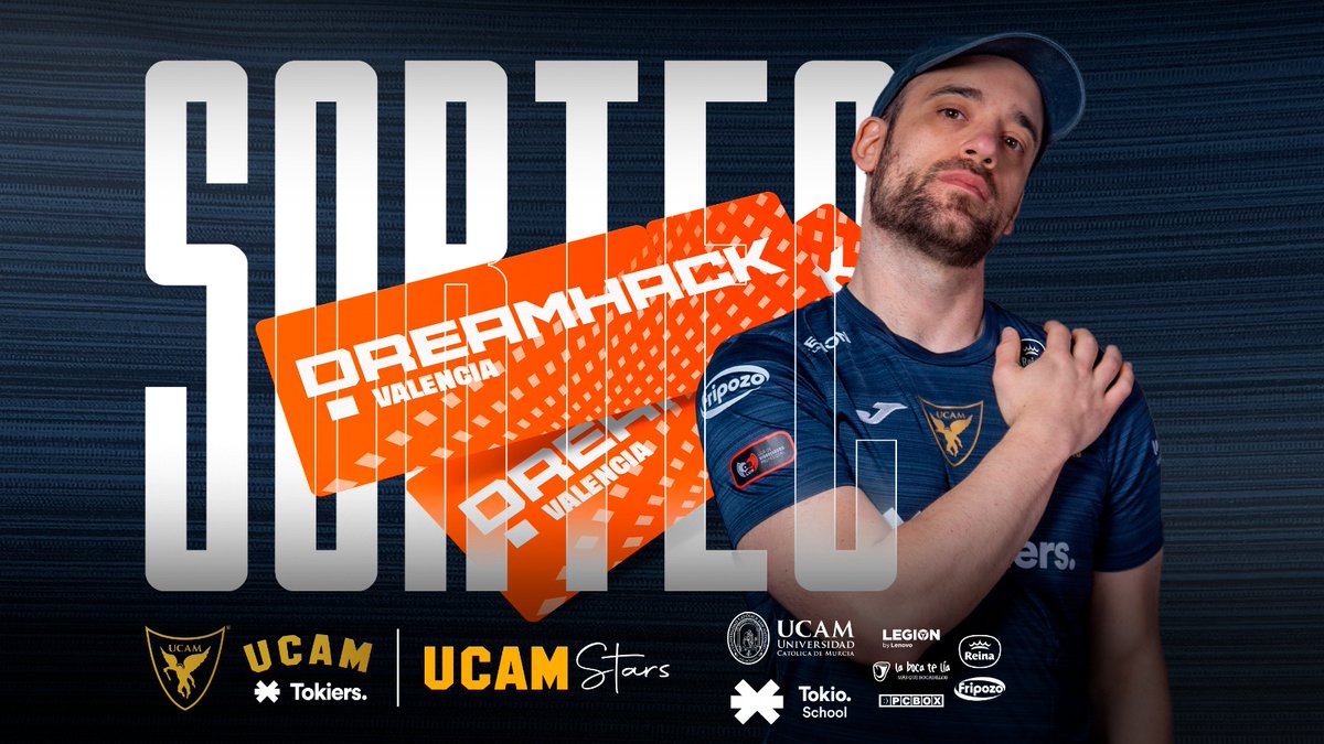 CabraVoladoraST's tweet photo. Sale sorteo de entraditas para quien quiera probar suerte:
 SORTEO 1 ENTRADA DOBLE PARA
@DreamHackSpain
 Requisitos: 
- RT a este Tweet
- Seguirme a mi @CabraVoladoraST y  @UCAM_esports 
- Comenta mencionando a un amigo.
Suerte. https://t.co/WSZHaDg0vj