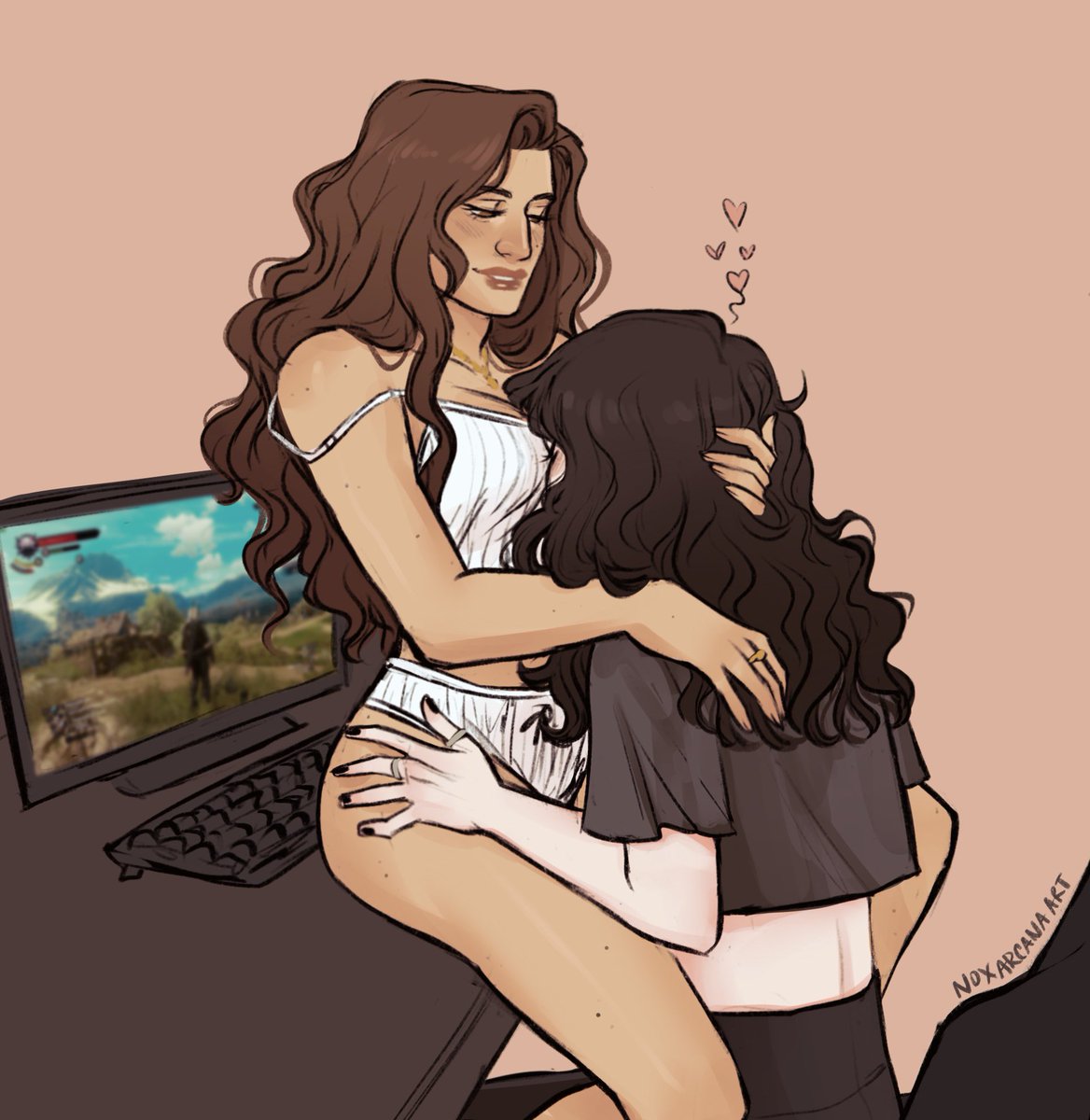 modern au wlw steddie for u babes

(i am biased because it is in fact my favorite game but witcher 3 was the correct answer good job 😌)