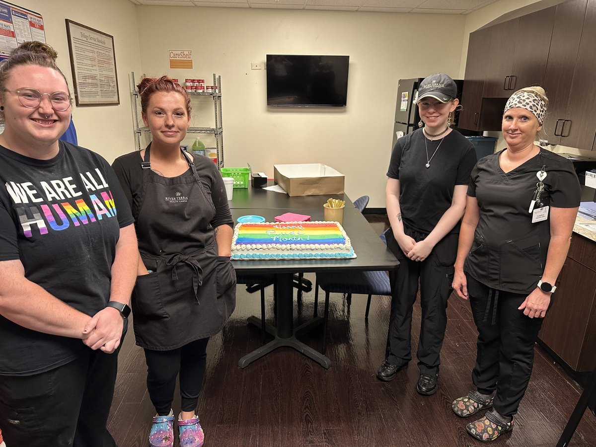 We’re taking a moment today to celebrate Pride Month.  ❤️💛💙💚
Here at River Terrace we are an inclusive team and that makes us a great place to work!

#trilogy #teamtrilogy #trilogypride
