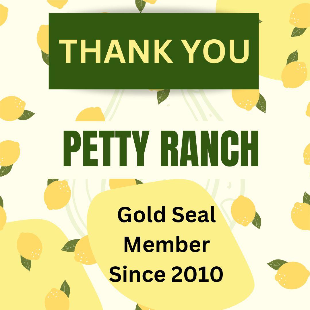 Thank you <a href="/pettyranch/">Chris Sayer 🥑</a> for your extraordinary support, not only as a long-term member, but also for opening your ranch for important tours to educate hundreds if not thousands about agriculture every year! 🍋🥑🐝🌳