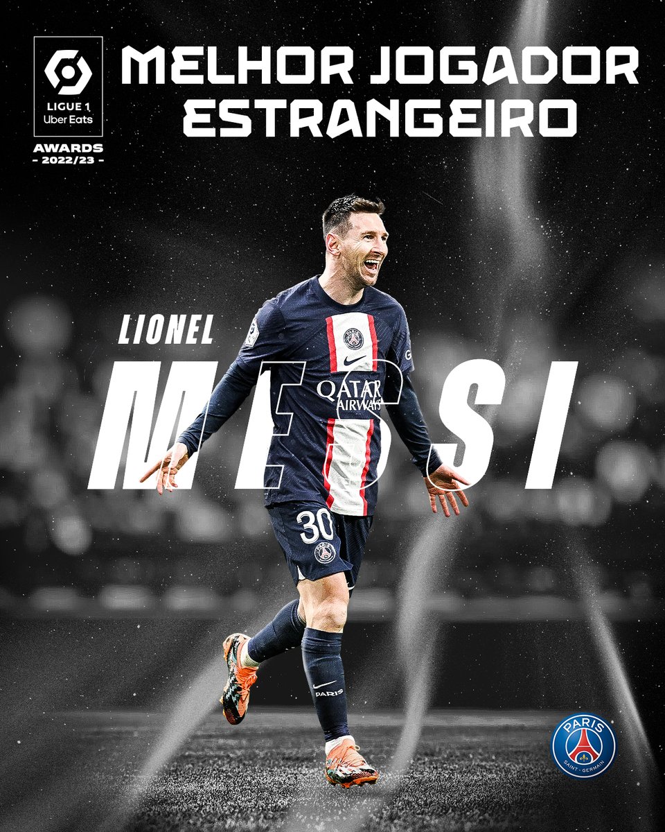 O melhor jogador estrangeiro da temporada: Lionel Messi 🏆

#AwardsDeLaSaison | @PSGbrasil