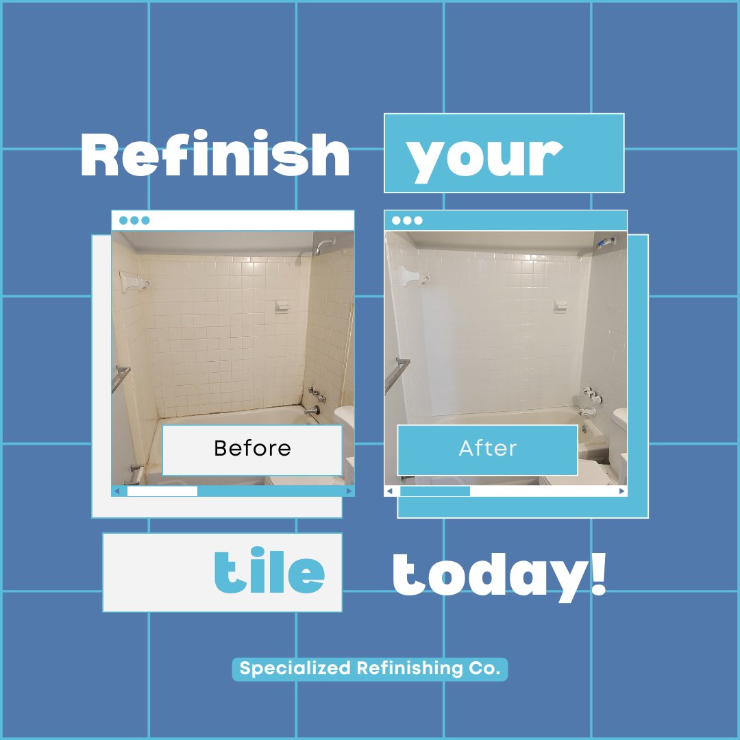 Don't worry about scrubbing down that tile and grout. Let the professionals take care of all the dirty work for you. 

SpecializedRefinishing.com
