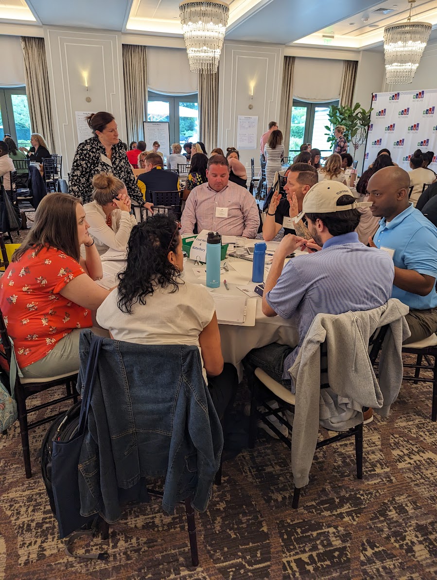 ctrisenetwork's tweet photo. To wrap up day 1 of the #Grade9Symposium, teams will have time to work with their school and district colleagues for targeted reflections and planning. Teams will use guiding questions to ground their planning for the upcoming school year and beyond. #RISENetwork https://t.co/wGNyB6zuMW