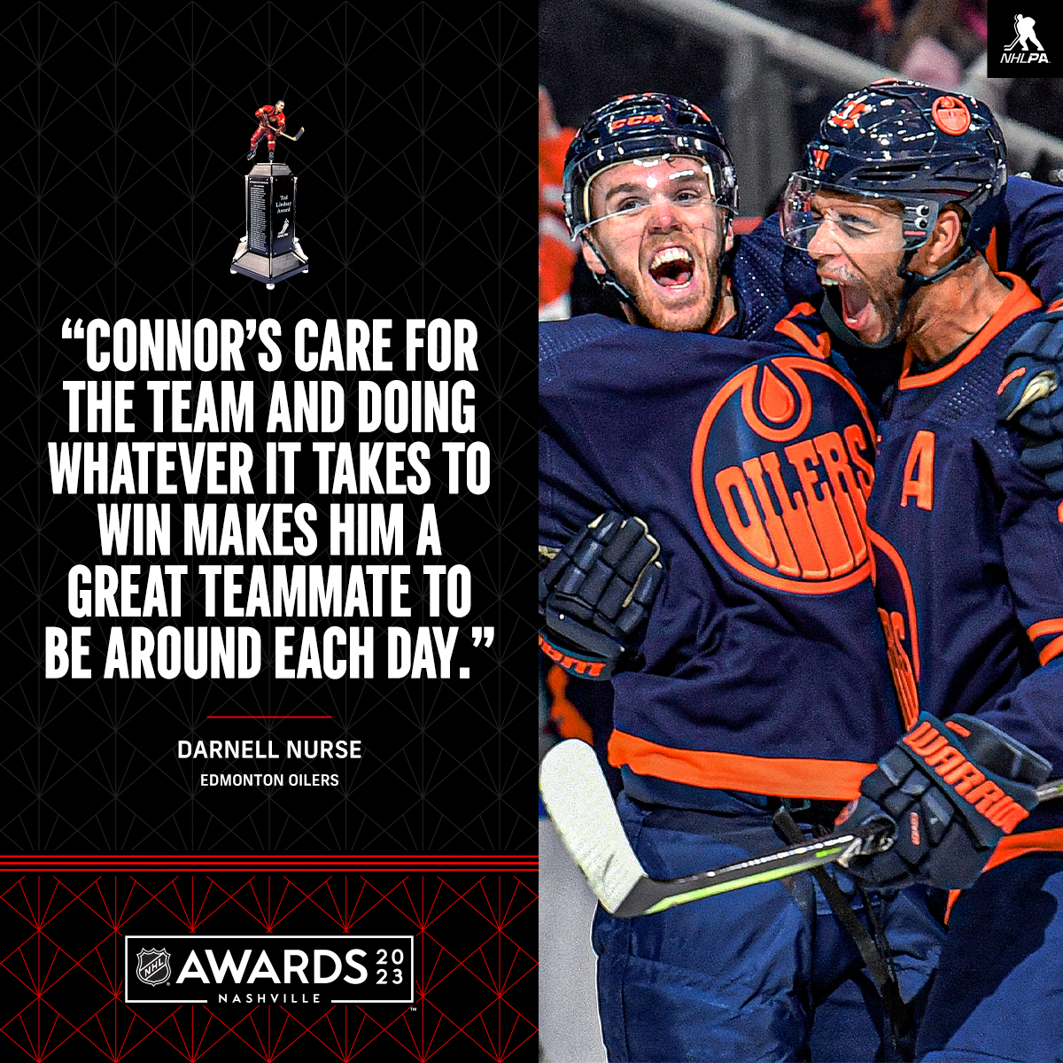 Edmonton Oilers on Twitter "Captain Connor looks to secure his fourth