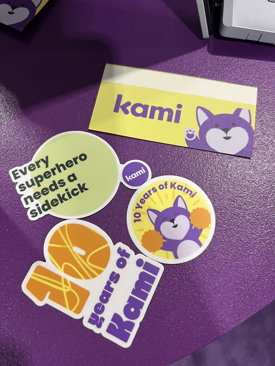 We’re so excited about the brand new features in @KamiApp y’all! 🥳🎉🎊💻 Can’t wait to share these with our #teamECISD friends when we get home!!! @ECISD_T2L #ISTELive23 #edtech #ISTE #kamilove @ChelsandGlasses