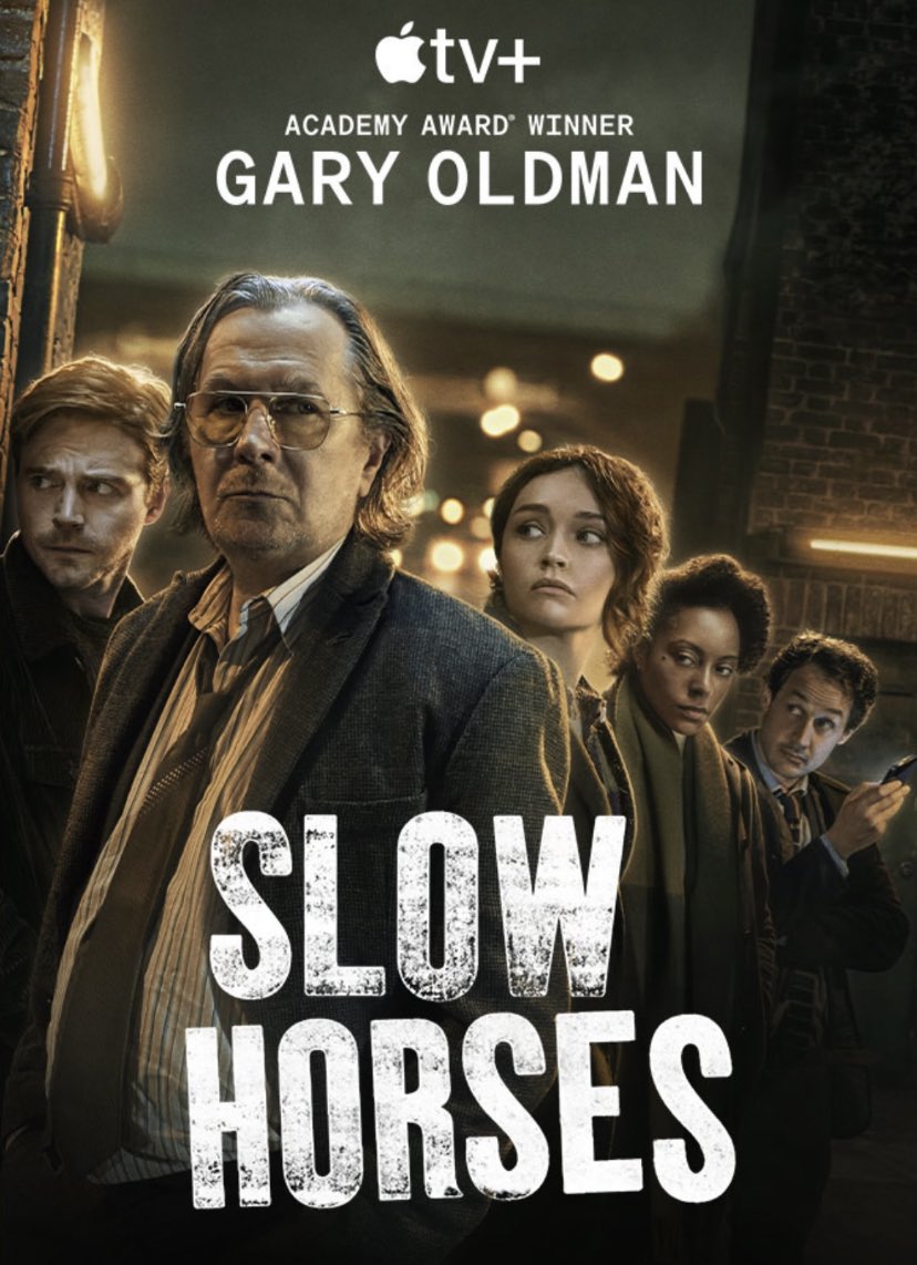 This one nearly slipped through the net. Binged watched both seasons. Gary Oldman is a legend we’ll worth a watch. Bring on S3 #SlowHorses @AppleTV