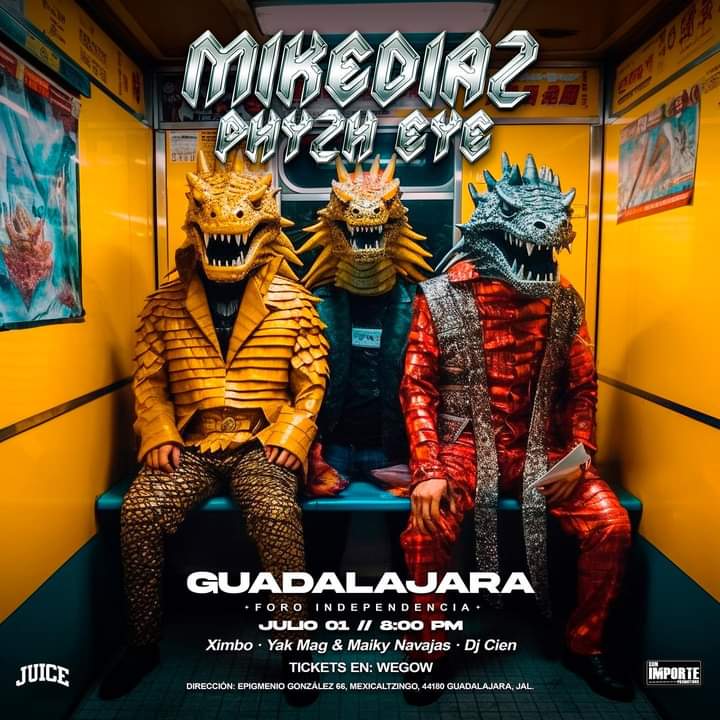 ludikagdl's tweet photo. #Conciertos
Listos para presentar su nueva producción #DobleDragón 🐲 @esmikediaz y @phyzheye incendiarán este sábado el @foindependencia junto a varios invitadxs especiales
🎟️🎟️ @wegowmx
Presentados por #ConImporte https://t.co/dkS01FC1Ue