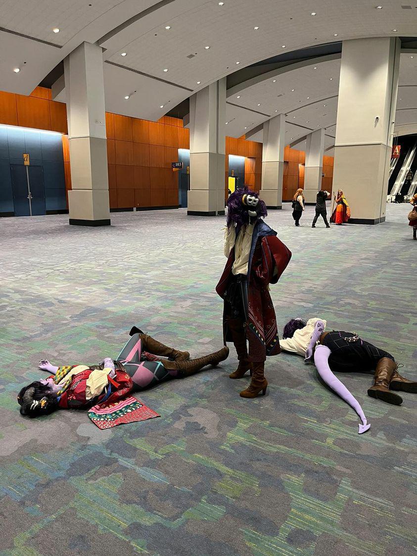 JadeJoltz's tweet photo. Its pictures like this that make me sure there's nothing else in the world I'd rather do.
#CriticalRole #Criticalrolecosplay #MollymaukTealeaf #MollymaukTealeafcosplay #Cosplay #C2E22023 #Gencon2022 #DenverFanExpo2022 https://t.co/sZVuqF82et