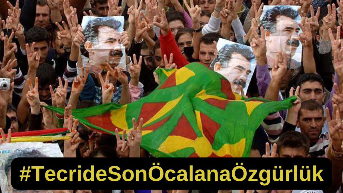 Önder Öcalan’a uygulanan mutlak tecriti kırmak ve fiziki özgürlüğünü sağlamak, 
vicdan ve sorumluluk sahibi olan,,  
Demokrasi ve barıştan yana olan herkesin görevidir.
                    
 #TecrideSonÖcalanaÖzgürlük
@CoE_CPT
@coe 
@CoESpokesperson
@CoE_RuleofLaw
@ThereseRytter