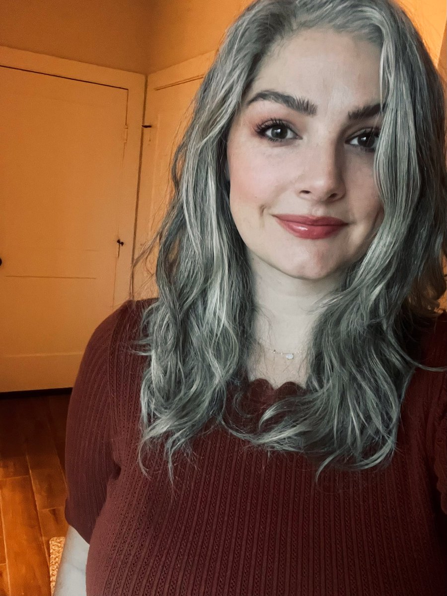 Just a friendly reminder that gray hair is just hair that’s gray. It grows the same as every other color. It’s been doing so for thousands of years. It’s an honor to live long enough to have silver grow from your own body. If you don’t agree, oKaAYy.