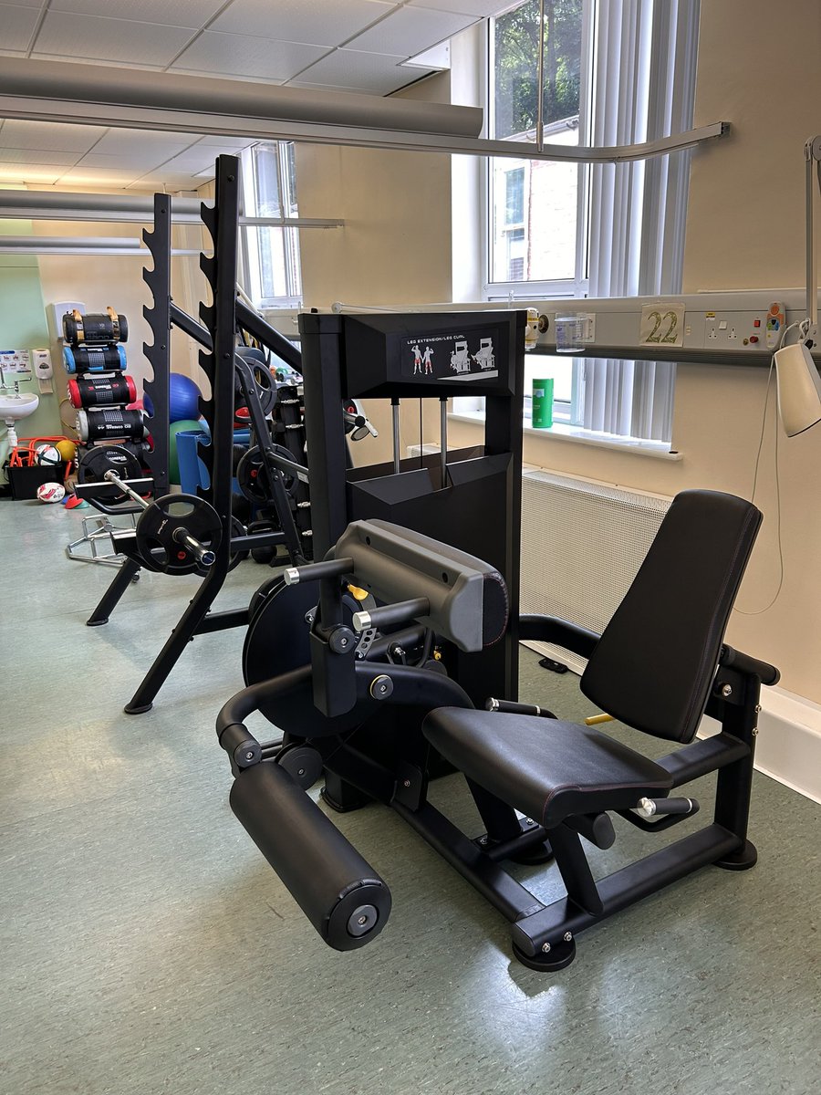 wwl_mskphysios's tweet photo. 🆕 equipment day @wrightington16 Physiotherapy Department offering our patients opportunities to engage in resistance based rehabilitation 💪🏻🏋🏼 

Thank you @ThreeWishesWWL in supporting optimal rehabilitation for our patients @WWLNHS 

#strengthandconditioning #lowerlimbrehabunit https://t.co/Bcy56Uw08H