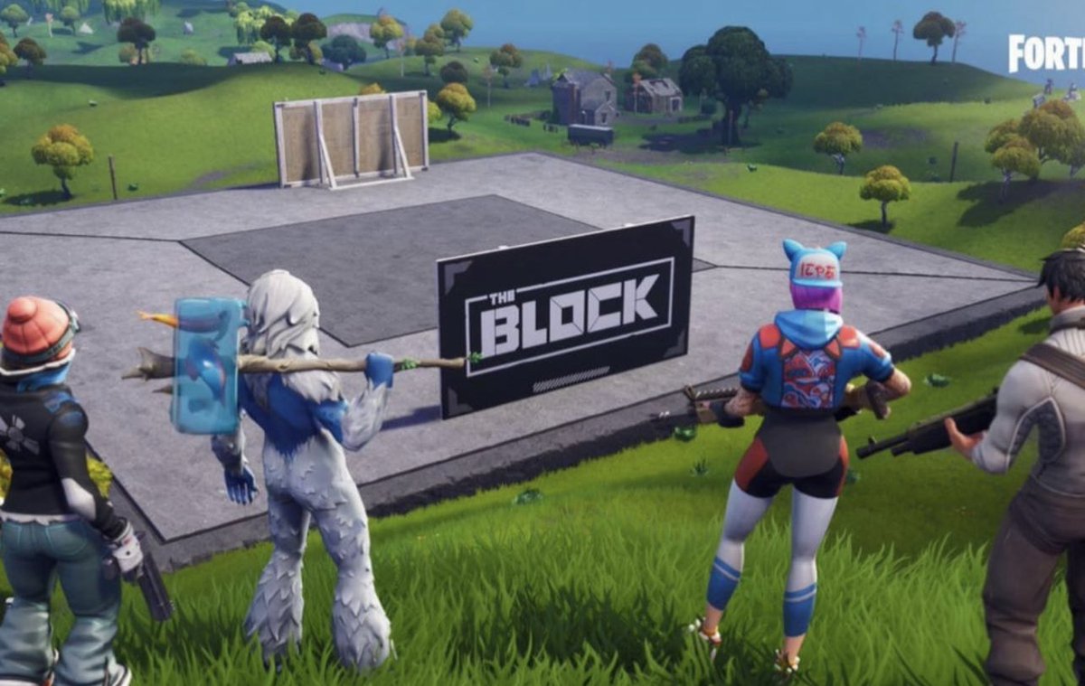 FortniteAgency's tweet photo. Should the Block come back? 🤔 #Fortnite https://t.co/hOpm7IPz6p