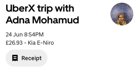 DenaroMula's tweet photo. @Uber_Support I need to get in contact with this driver, they have my suitcase. https://t.co/WiYjbAP2lM