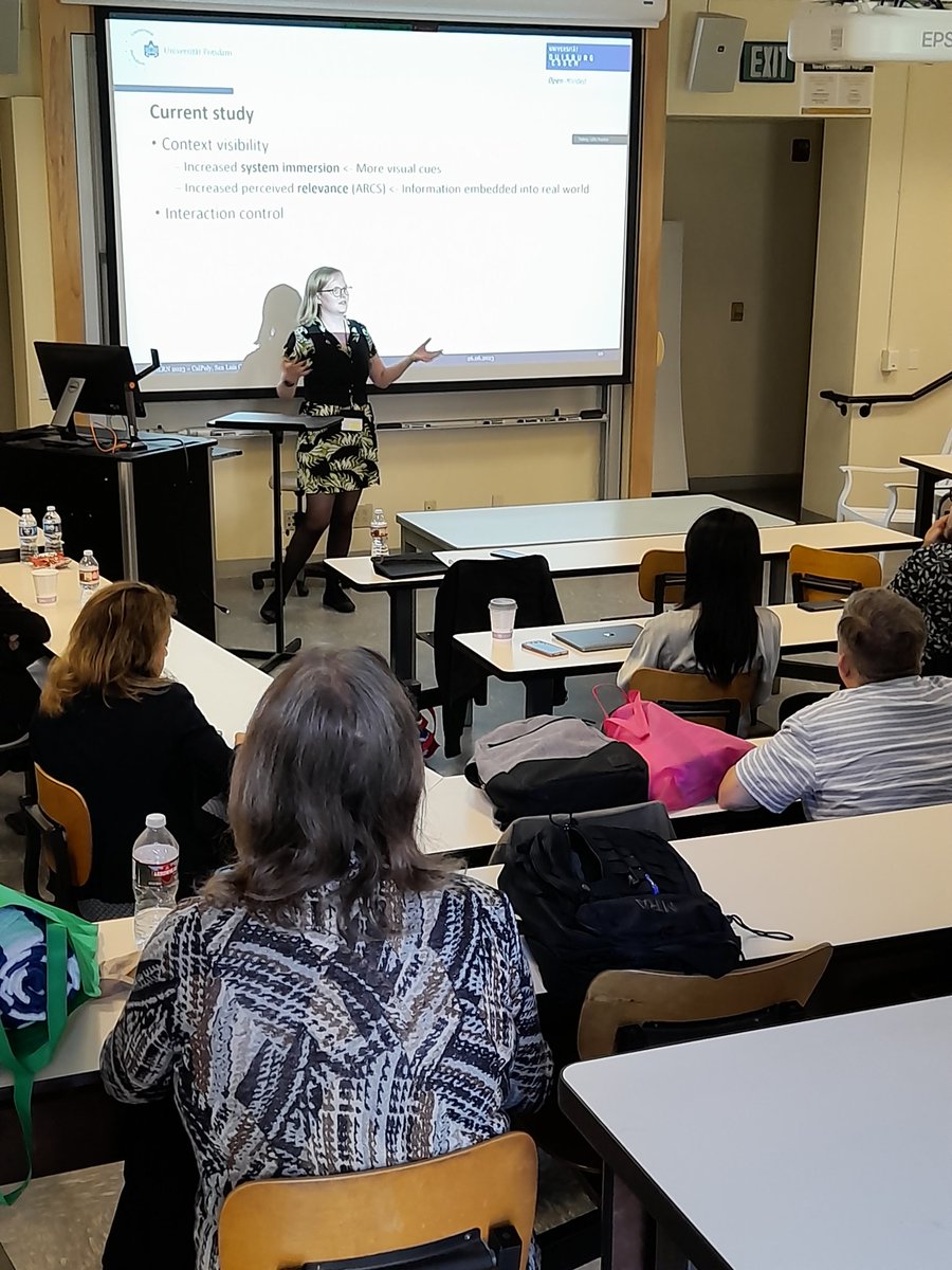 #ILRN2023 #ilrn <a href="/immersiveLRN/">Immersive Learning Research Network - #iLRN</a> Jule M. Kruger talks about the role of context and Interaction when learning with Augmented 360 images