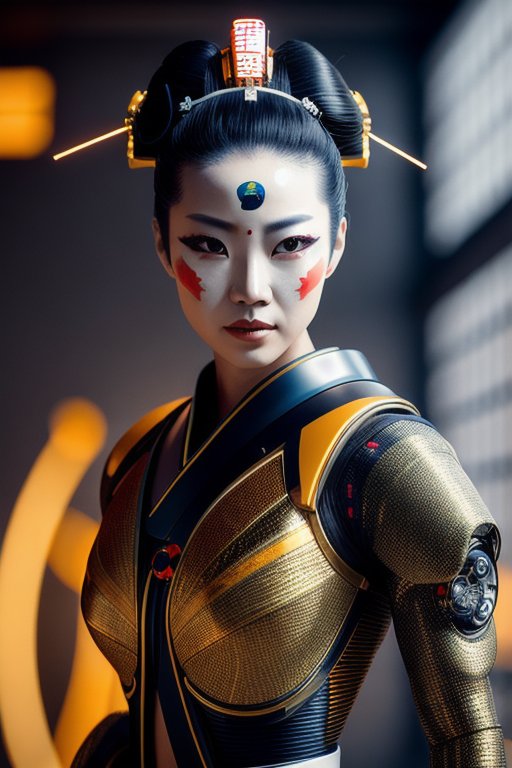 AIBuzzy's tweet photo. 🔥Futuristic Geisha Cyborg😍| Prompt Included ⬇️
#cyborg #geisha #geishatattoo #japan #japangirl #japanart #aiart #aiartcommunity #aibuzzy #aigirl #aiphotography #aiphoto #aigirlfriends #stablediffusion #sdart https://t.co/W67eHD6KHu