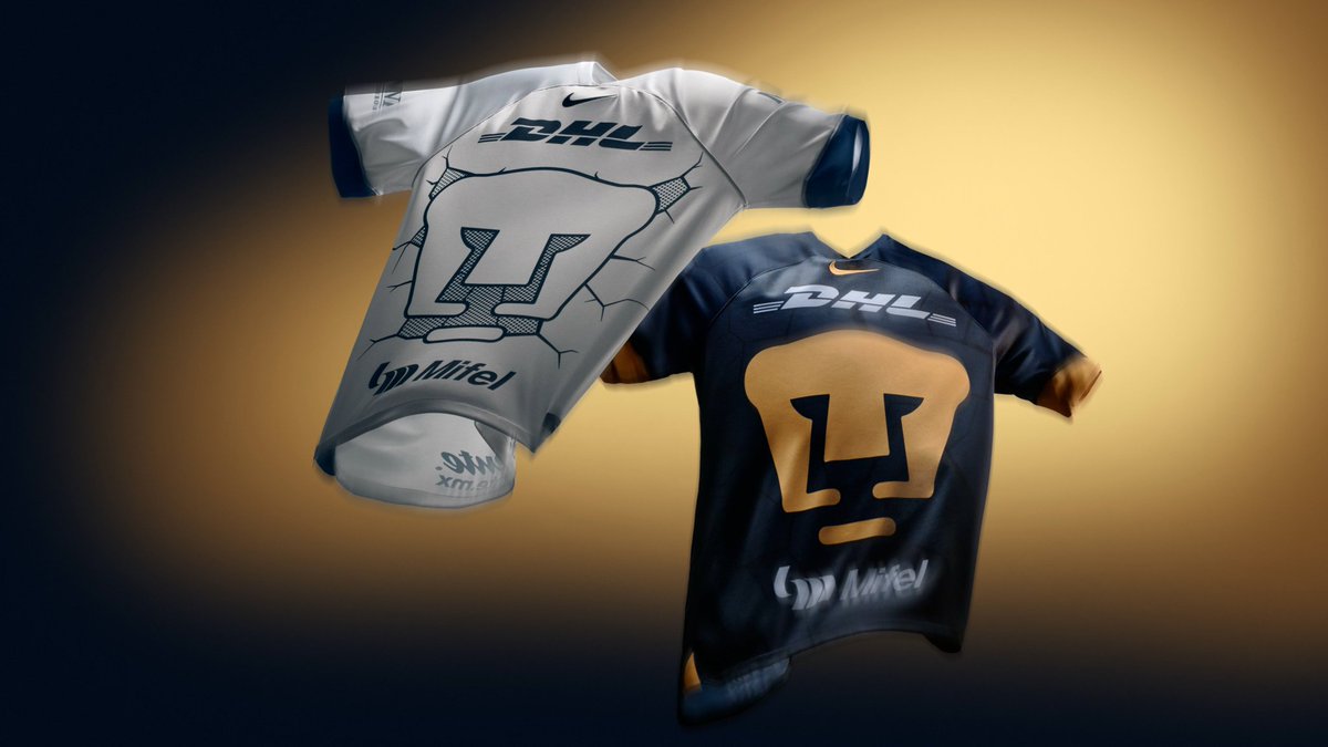 soloBunker's tweet photo. NUEVA PIEL 🐾

@PumasMX presentó su nuevo jersey de local y visitante para la Temporada 2023-24.

 ¿Les gusta, afición auriazul? 👀 https://t.co/IYWdpFVXAZ