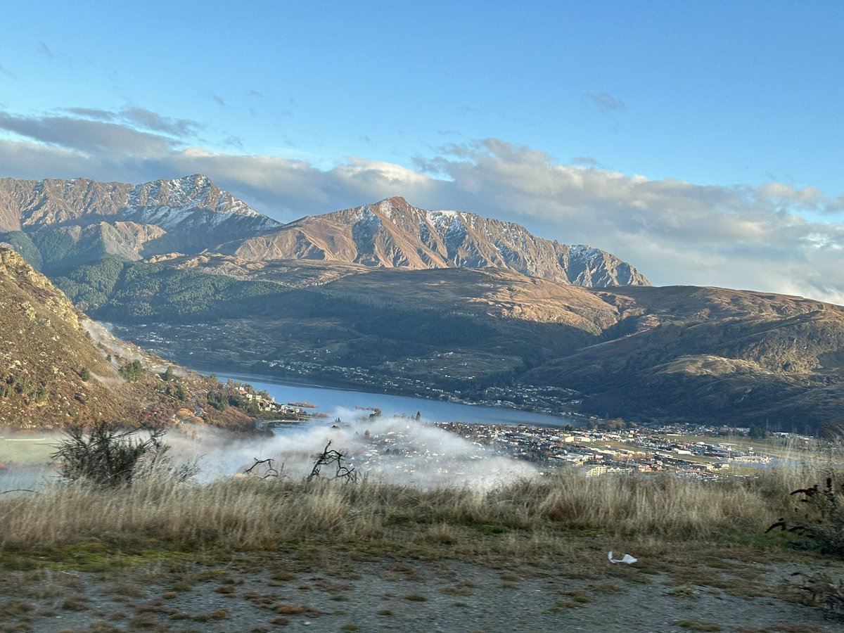 Having an active break in Queenstown, NZ! Such a stunning landscape! And fabulous to see my sons learning to snow board for the first time!