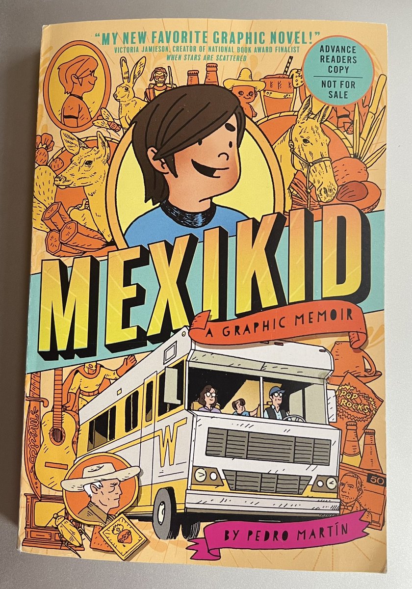 #BookPosse book mail! Couldn’t wait to read this. Graphic novel out 8/1. #PedroMartin @penguinkids #Mexikid #MexiKidStories