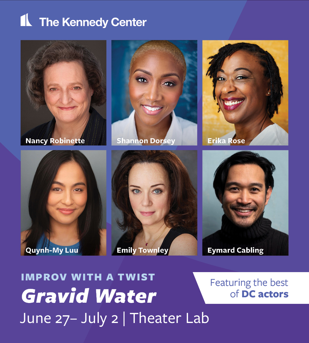 DC theater royalty is joining our Gravid cast (John Lutz! Jason Mantzoukas! Tami Sagher! Becky Drysdale! Brian Stack!) at the Kennedy Center, and you're invited! <a href="/kencen/">The Kennedy Center</a> kennedy-center.org/whats-on/explo…