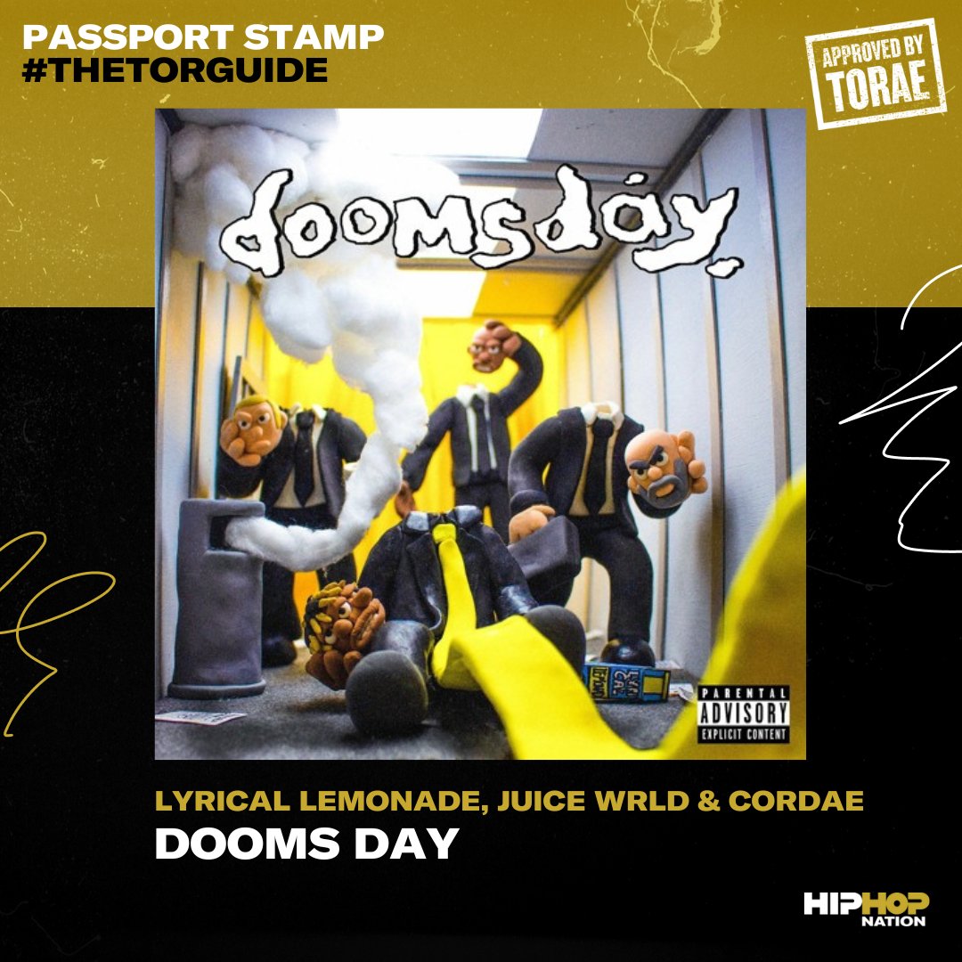 Y’all feelin’ this track “Dooms Day” by the late Juice Wrld & Cordae, and Lyrical Lemonade? Hear it every morning from 6am-12pm ET on #TheTorGuide with @torae. 

Here: siriusxm.us/SXMHipHop