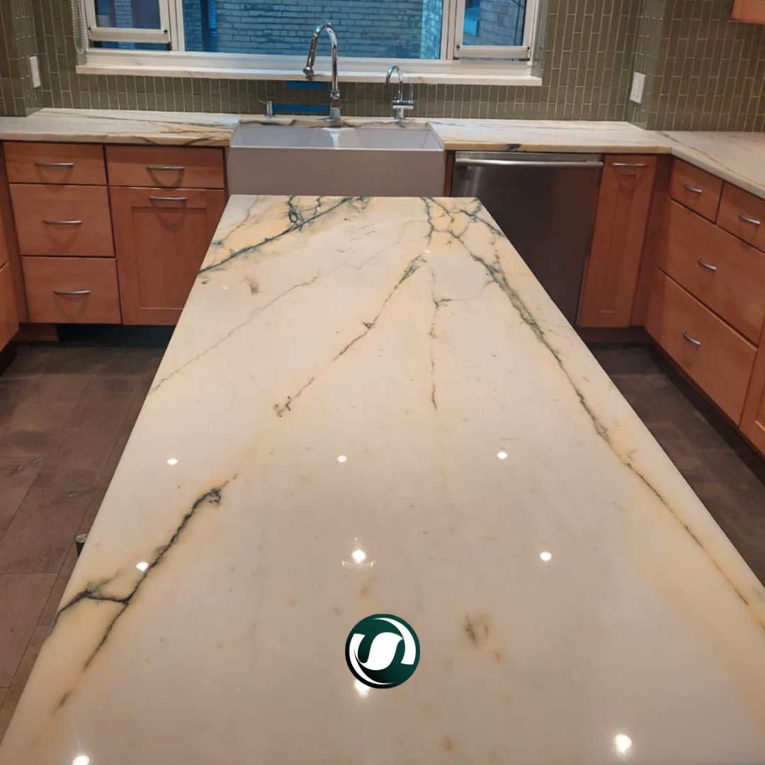 We have several reasons why having a marble countertop can be a great asset, but this project speaks for itself. 💫
.
.
#kitchendesigninspo #luxuryhomedesign #modernkitchendesign #kitchenrenovation #interiordesign #restore #restoration #restored #naturalstone #newyork #nyc