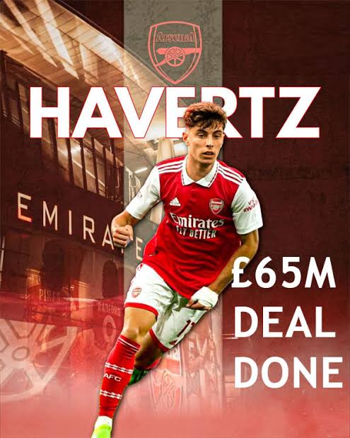 Welcome to Arsenal Kai Havertz 🔴⚪✅