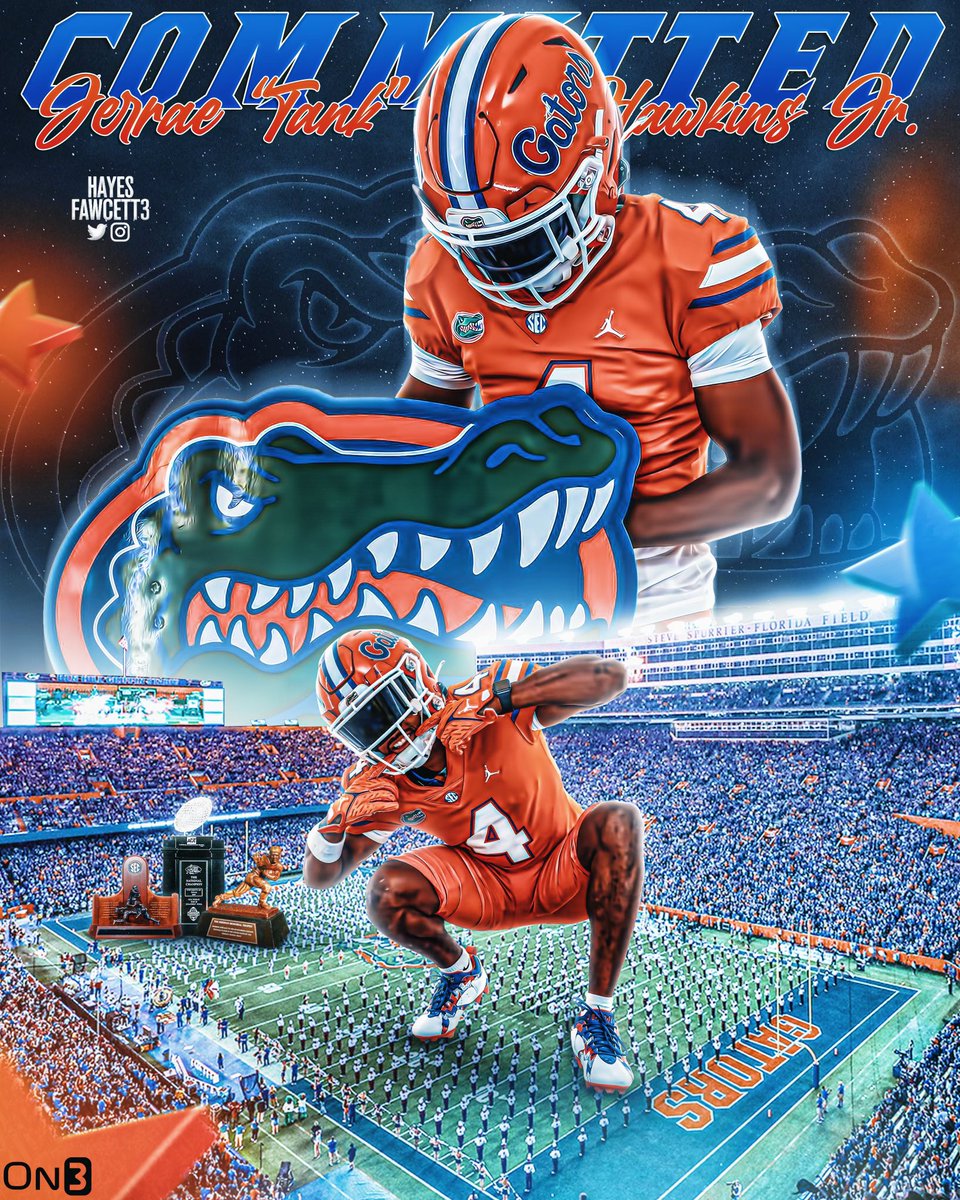 Jerrae “Tank” Hawkins Jr 💫 (@tankk_1k) on Twitter photo I want to say I appreciate all the coach who have recruited me and helping me with the process but I’ll be committing to
The UNIVERSITY OF FLORIDA !!🐊🐊
<a href="/Hayesfawcett3/">Hayes Fawcett</a> I want to say I appreciate all the coach who have recruited me and helping me with the process but I’ll be committing to
The UNIVERSITY OF FLORIDA !!🐊🐊
<a href="/Hayesfawcett3/">Hayes Fawcett</a>