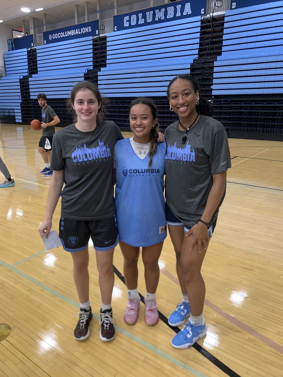 alayna_petalber's tweet photo. Had an amazing time at the Columbia Elite Camp this past weekend! Huge appreciation to @CULionsWBB for the invite, and also to the Columbia players and staff for being so welcoming to me💙 #TeamFever @CUCoachG @CUCoachTy @CyLippold https://t.co/nC5lAPWSWZ