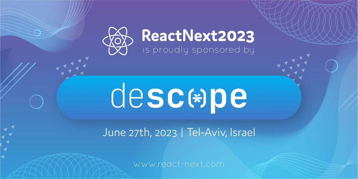 Heading to @ReactNext?

Meet the Descope team at Booth H to swap password puns, talk passwordless, and learn how to drag & drop your auth. See you there!

#reactdeveloper #reactjs #authentication #passwordless #identity #nocode