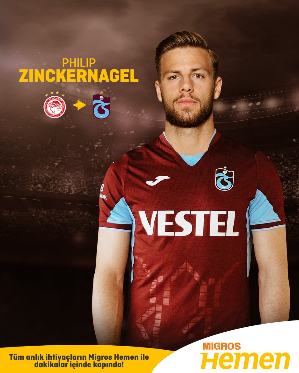 🚀 #MigrosHemen ile Transferin Hızlısı 🤔 Philip Zinckernagel, Trabzonspor'a katkı sağlar mı?

📲 Tüm anlık ihtiyaçların Migros Hemen ile dakikalar içinde kapında! 👉 bit.ly/MigrosHemen-TW