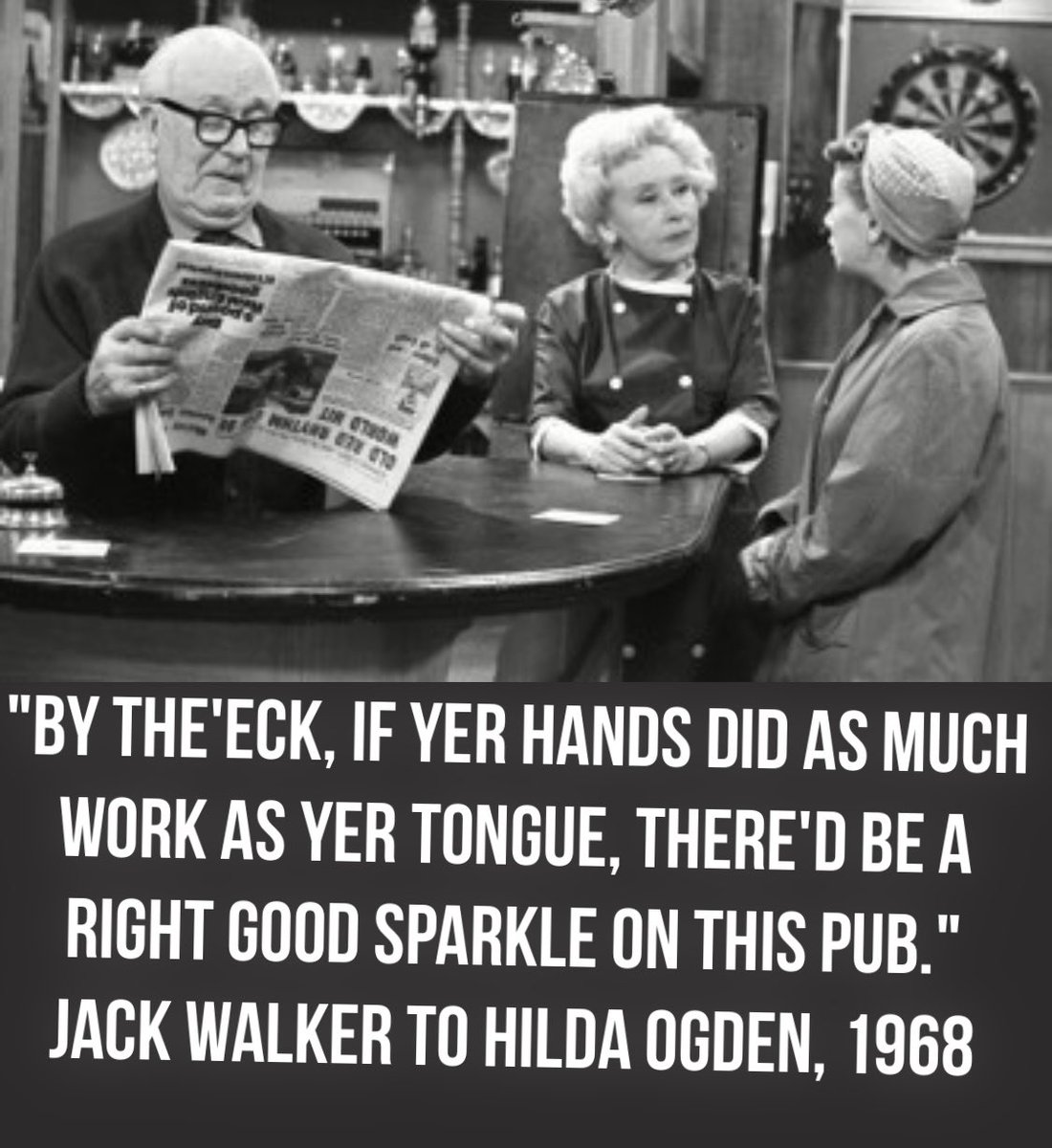 Ieu61's tweet photo. Classic Corrie π #coronationstreet #Corrie #hildaogden #jackwalker #Rovers https://t.co/uUpZXOamZ3