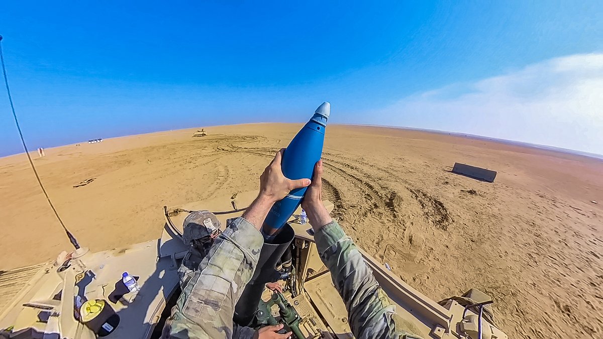 US Army Central (Third Army) on Twitter "Fire for effect! Recently