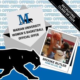 I’m grateful to have received an offer from <a href="/jward3430/">Josh Ward</a> to continue my athletic career at Marian University! Thank you for believing in me!