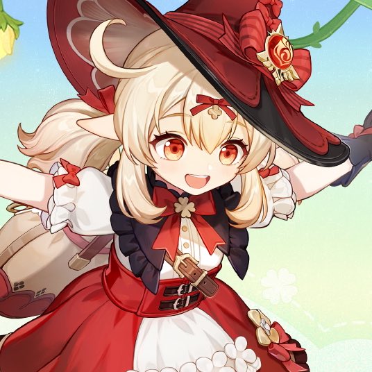 ichikasaa's tweet photo. witch klee appreciation tweet ♡°. https://t.co/FbiJgK8Pne