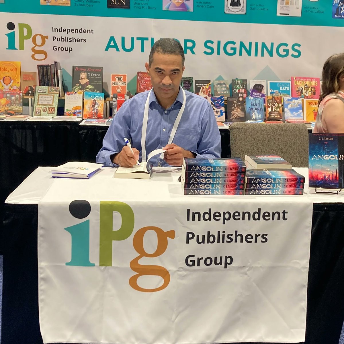 CamCatBooks's tweet photo. A huge thanks to everyone who visited us at the @IPGbooknews booth at ALA Annual and supported our authors! CamCat authors Meredith R. Lyons, Brandon Ying Kit Boey, Gail Lukasik, and C.E. Taylor all had incredible signings! https://t.co/dK2mx3VfJO