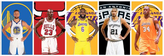 Here is #VictorWembynama's #NBA All-Time Starting 5:

🏀#StephenCurry
🏀#MichaelJordan
🏀#LeBronJames
🏀#TimDuncan
🏀#ShaquilleONeal

#NBAhistory #NBAtwitter #Wemby #Wembynama #MJ #Jordan #Kobe #Duncan #Shaq #LeBron #LBJ #Curry #PorVida