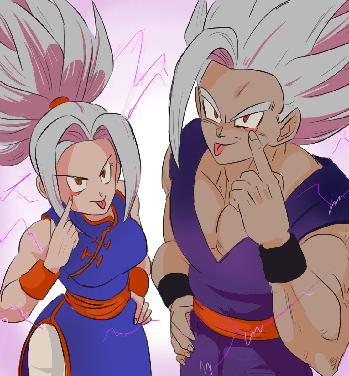 Beast Gohan and Chi chi
#DragonBallSuper