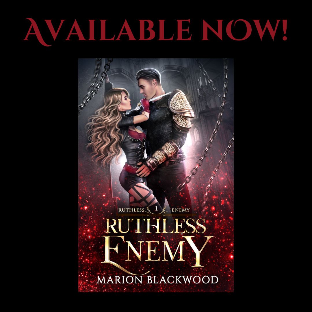 It's release day! 🥳🥰 Levi and Eve's enemies to lovers story starts today with 'Ruthless Enemy' 🖤 You can find it here: books2read.com/ruthlessenemy1 #WritingCommunity #AmWritingFantasy