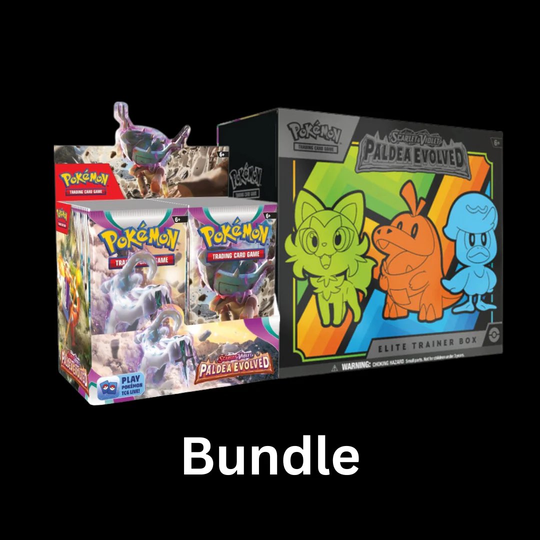 Pokemon - Scarlet and Violet - Paldea Evolved - Legends Tin Bundle