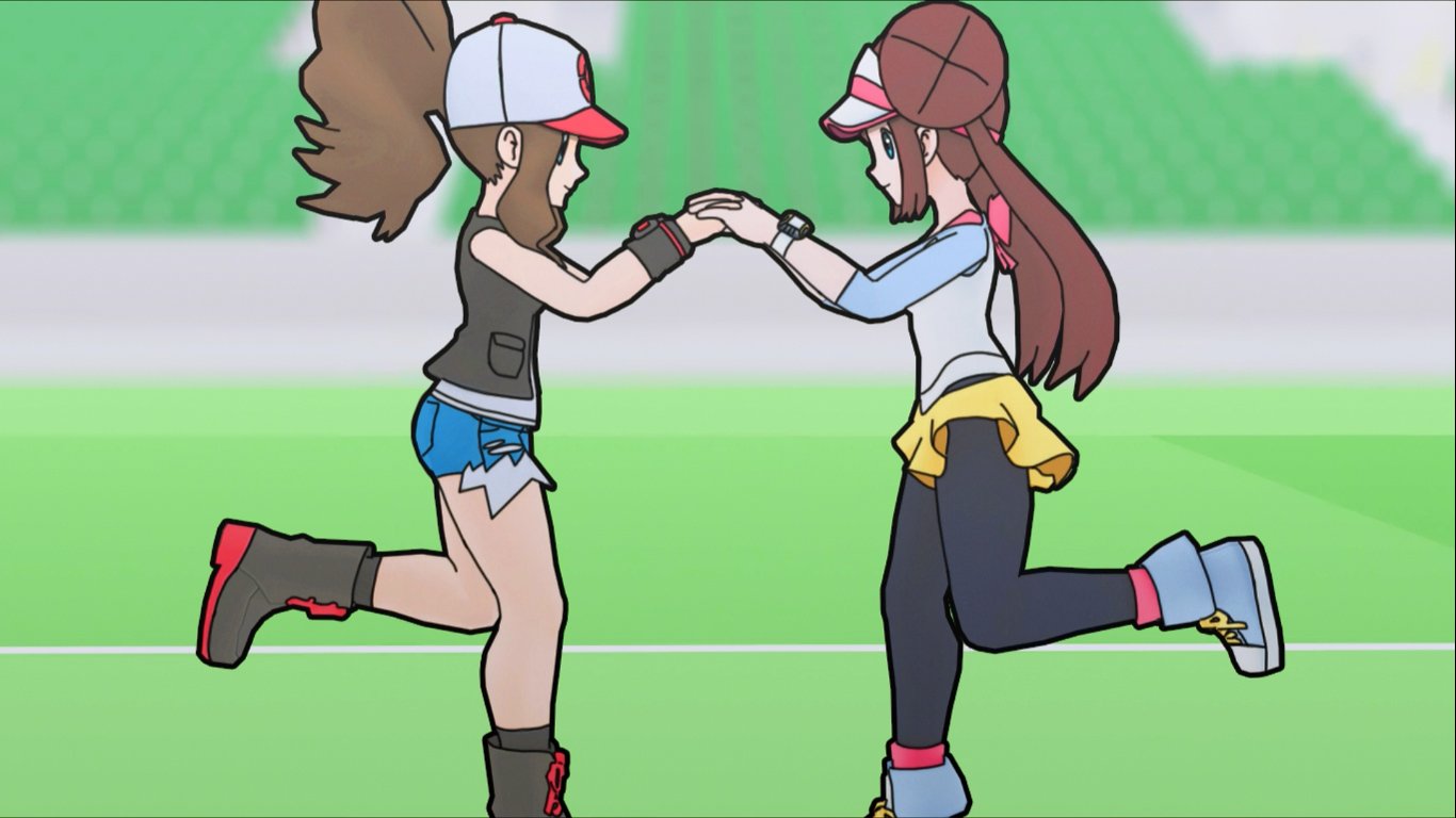 Pokemon Hilda And Rosa