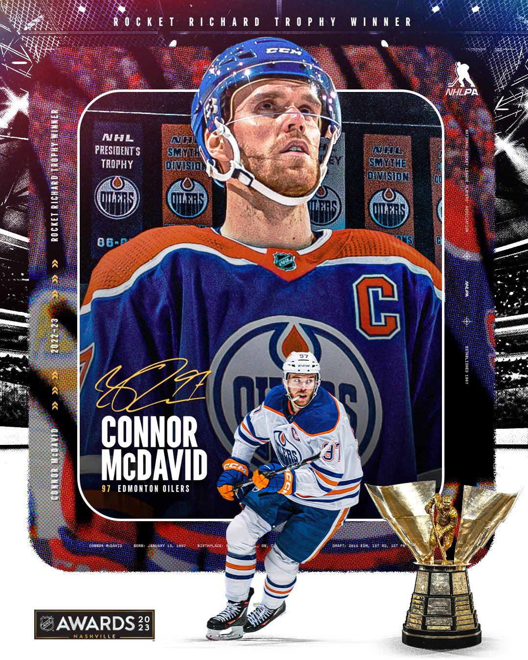 Connor McDavid (#97) All 64 Goals of the 2022-23 NHL Season 