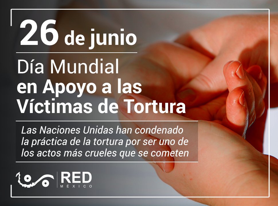 Hoy en el Día Internacional de apoyo a las víctimas de la tortura, recordamos a aquellos que han sufrido injustamente. Debemos trabajar juntos para erradicar la tortura y garantizar que nunca más se repita. #NoALaTortura