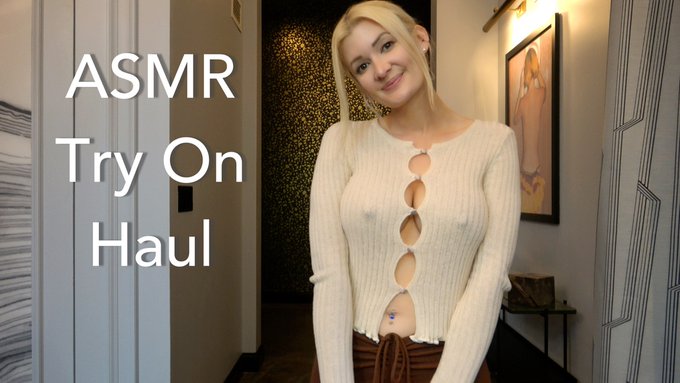 An EXTRA Tingly Try-On Haul?https://t.co/2qRX9uxIxR https://t.co/eQTstTvvwF