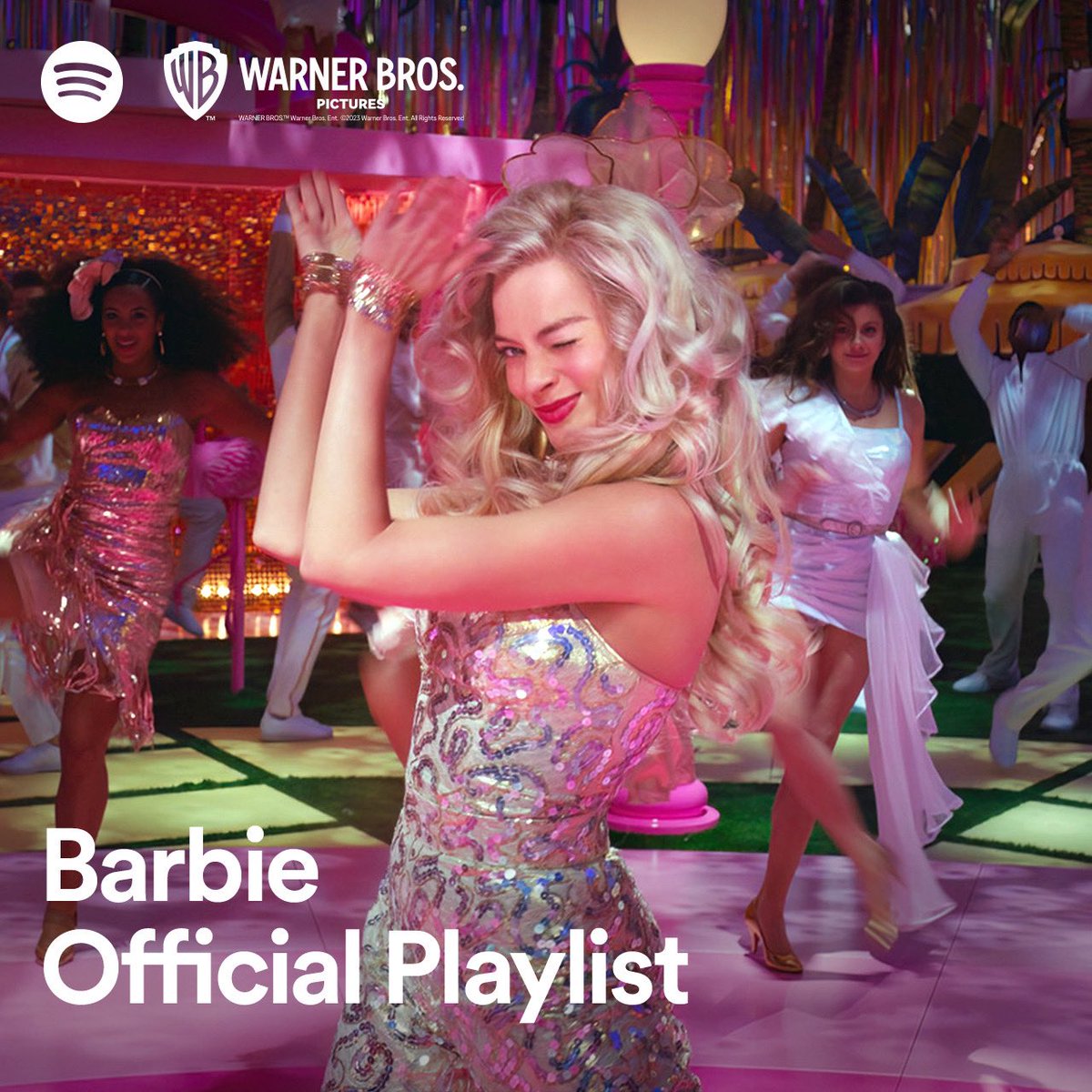 Listen to music from and inspired by Barbie, curated by @MarkRonson 🛼 Follow the official @barbiethemovie playlist on @Spotify 🎀💖 barbiethealbum.lnk.to/OfficialPlayli…