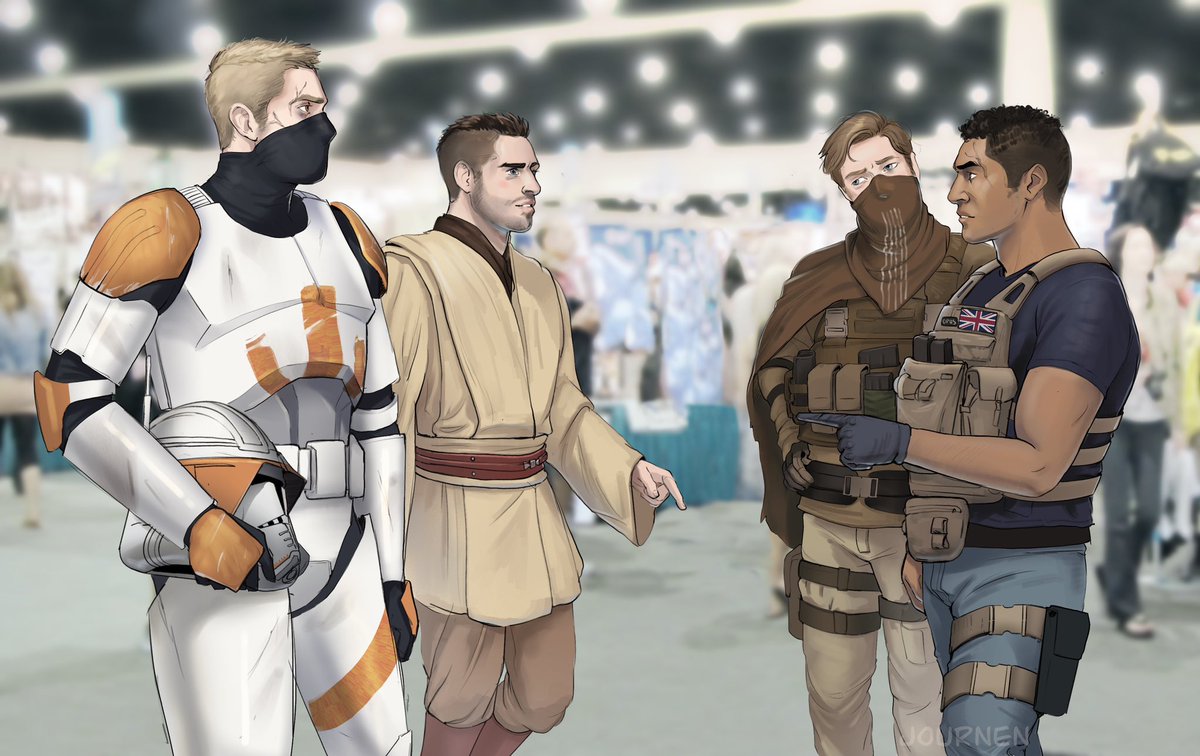 (Brainrot)Cosplay crossover!! Lol. Because the Codywan to Soapghost pipeline is real. 

#ObiWanKenobi #CommanderCody #Soap #Ghost #CallofDuty #StarWars