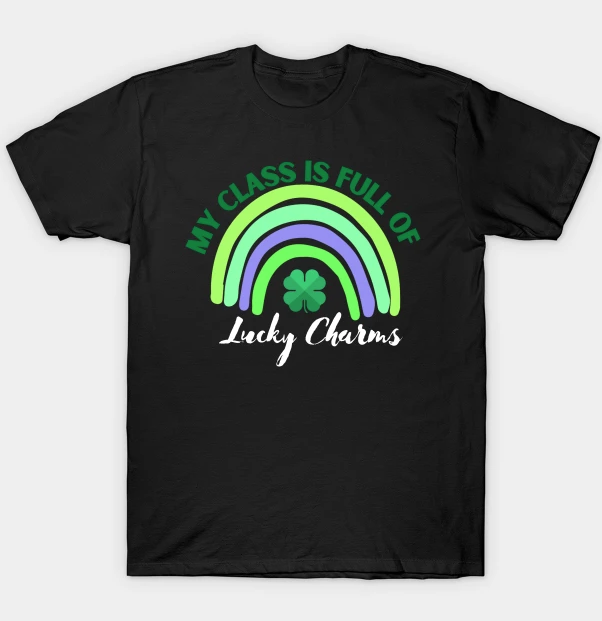 MouzarDesigns's tweet photo. My class is full of Lucky Charms T-Shirt
#TShirtLove #TShirtFashion #TeeStyle #FashionTee #TeeTime #CuteTees #GraphicTee #teepublic
Buy one here---> https://t.co/CDUgQQMx4Z https://t.co/ndyuebbSUB