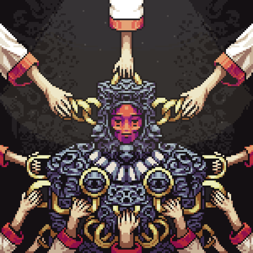 Archbishop Libertas Catena.

#pixelart #ドット絵