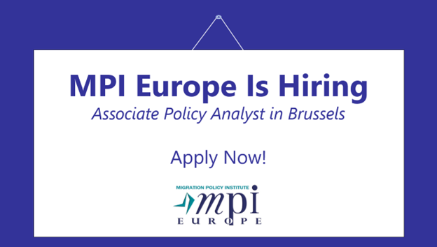 MigrationPolicy Inst (@migrationpolicy) on Twitter photo Are you a true researcher & writer with a passion for migration policy?
<a href="/MPI_Europe/">MPI Europe</a> is hiring an Associate Policy Analyst to join its Brussels team — that could be you!
Click below to learn more & submit your application now!
migrationpolicy.org/programs/mpi-e… Are you a true researcher & writer with a passion for migration policy?
<a href="/MPI_Europe/">MPI Europe</a> is hiring an Associate Policy Analyst to join its Brussels team — that could be you!
Click below to learn more & submit your application now!
migrationpolicy.org/programs/mpi-e…
