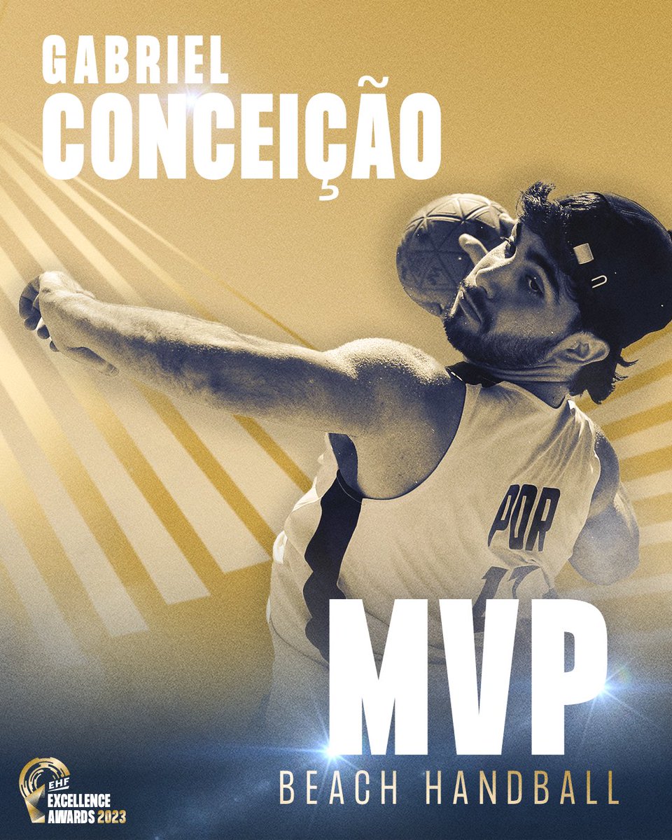 EHF_Activities's tweet photo. 🏖️ Sand, sun, and supreme skill! ☀️ We honor the Beach Handball MVPs!

Congrats, @AsunBatista and Gabriel Conceição! 🔝💥

#EHFExcellenceAwards https://t.co/Yii6o1elzk
