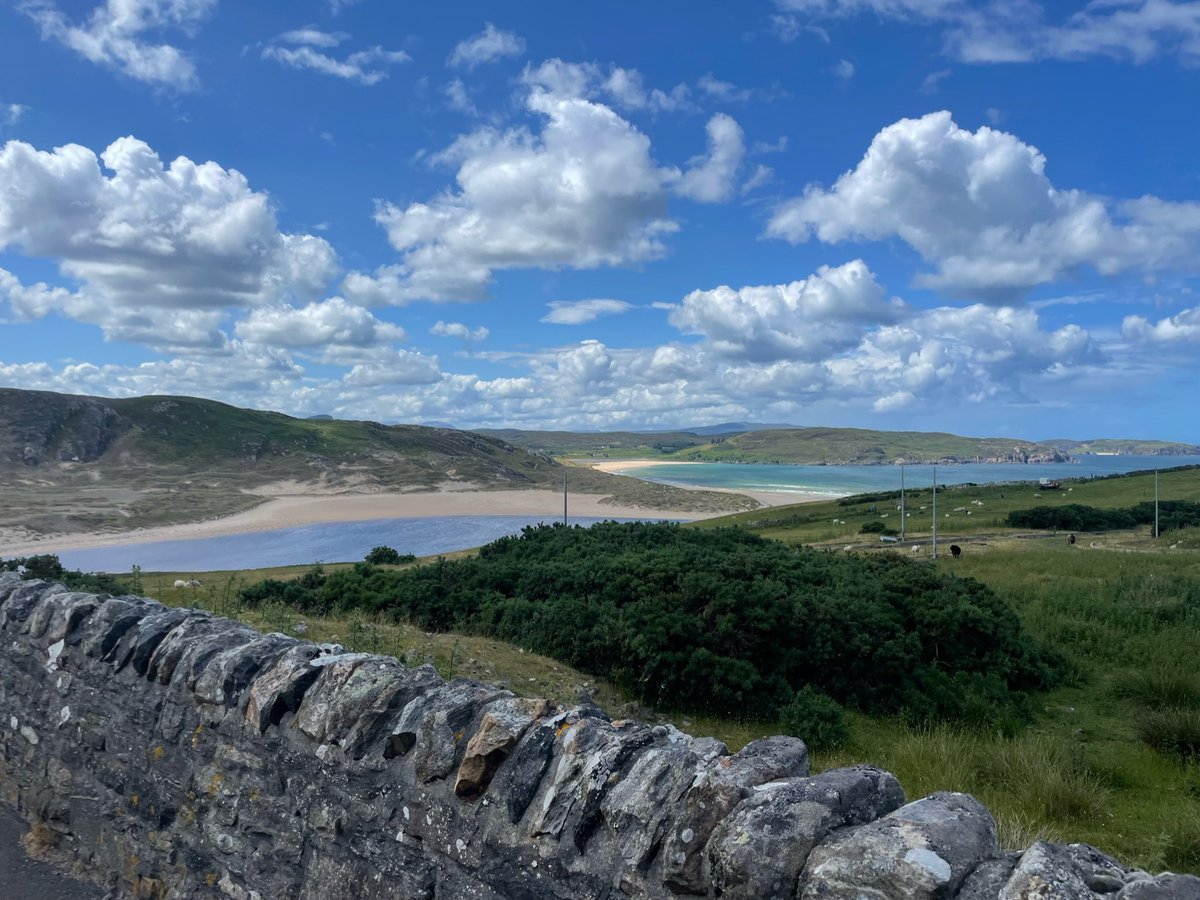 And we’re off! Today we embarked upon our journey, cycling 153km from John O Groats to Lairg. Beautiful skies and scenery aplenty! 158km awaits us tomorrow! Follow the links in my bio to track us and to learn more about, and if able to, support @papyrus_uk